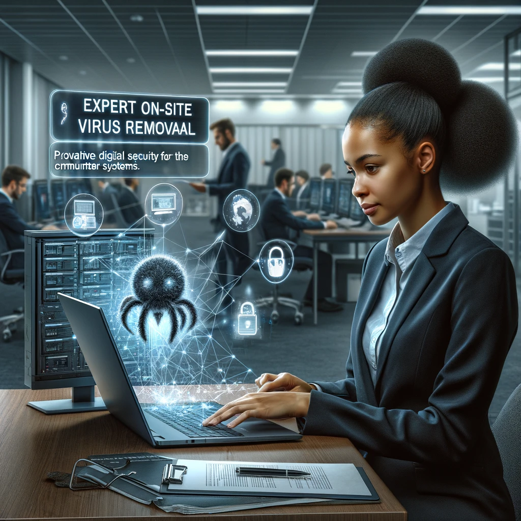 expert on-site virus removal services